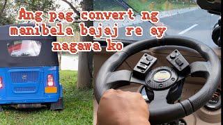 Ang pag CONVERT ng MANIBELA BAJAJ RE ay nagawa ko