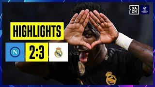 SSC Neapel - Real Madrid | UEFA Champions League | DAZN Highlights