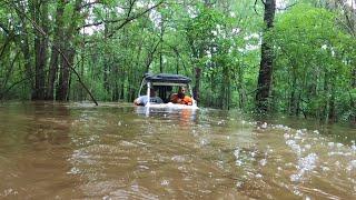 SUNK RZR 800 - RZR's & Rangers Deep Water Riding