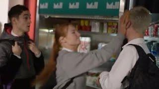 Waterloo Road - Tonya Walters Attacks Myles Massey With A Steak Bake ( Series 12 Ep 7 )