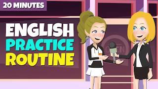 Practice Speaking & Listening with Real Conversations | Tips Improve English | Speak Like a Native