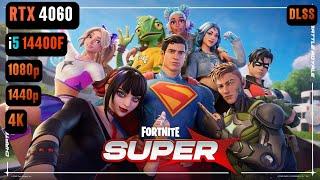 Fortnite RTX 4060 FPS TEST | Fortnite Chapter 6 Season 3 RTX 4060 & i5 14400F 1080p/1440p/4K