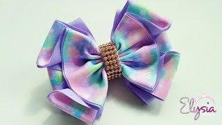 Laço Mallika II  Ribbon Bow Tutorial  DIY by Elysia Handmade