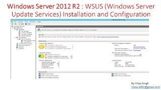 Windows Server 2012 R2 : WSUS (Windows Server Update Services) Installation and Configuration