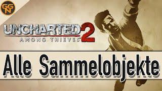 Uncharted 2 Among Thieves - Alle Sammelobjekte - All Collectibles - Nathan Drake Collection