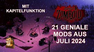 Best of Mods Juli 2024 in Project Zomboid deutsch - Quality of Life, Multiplayer, Autos