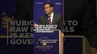 Secretary of State Marco Rubio delivered remarks at the American Compass Fifth Anniversary Gala