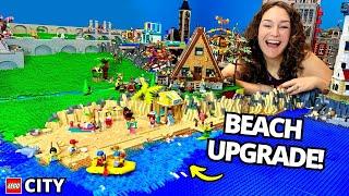 Making The Beach 1000x BETTER! | LEGO City Update