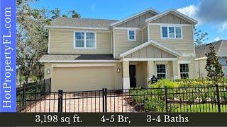 New Model Home Tour | Saint Cloud / Lake Nona Orlando, FL | 4-5 Bedrooms  | Wiregrass, Hanover