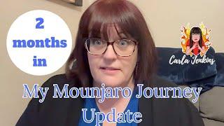 MOUNJARO  - WEEK 8 (OF THE SECOND ATTEMPT) UPDATE | CARLA JENKINS