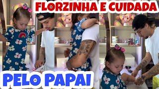 ️VIRGÍNIA FONSECA FLORZINHA E CUIDADO PELO PAPAI ZÉ FELIPE️