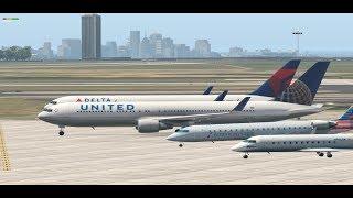 East Coast Hops KBNA - KRDU - KEWR  B738_3.36 737-300  X-Plane 11.36  Stream VATSIM