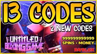 2 NEW CODES13 WORKING CODES for  UNTITLED BOXING GAME  New Year Update  Roblox 2024