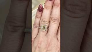 The Color of Love is Yellow.  3.03 carats #yellowdiamond #diamondrings #ring #engagementrings