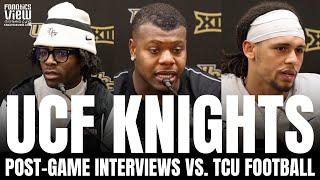 Kobe Hudson, KJ Jefferson & Deshawn Pace React to UCF's Impressive 21-Point Comeback Win vs. TCU