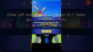 BLOX FRUITS ALL WORKING CODES ROBLOX