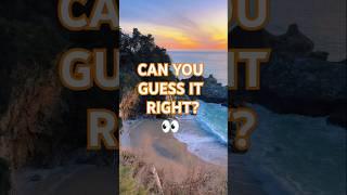 Did you guess it right?  Big Sur, California #californiatrip #californiacoast #roadtrip