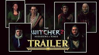 Анонс. ТРЕЙЛЕР / Знайомство з персонажами The Witcher 2 / Вже на каналі/Дай відео шанс! Оціни відео!