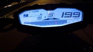 YAMAHA MT 07 - NIGHT RIDE - SONIDO PURO - 4K