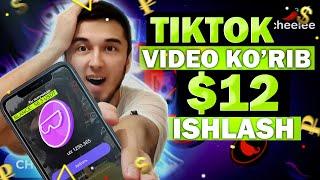 Video korib pul ishlash  |  Telefonda sarmoyasiz pul ishlash