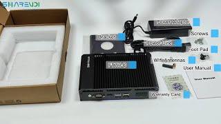 Open box of Industrial MINI PC F17H-C