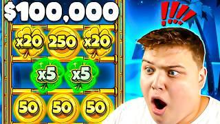 THE RISKIEST $100,000 LE PHARAOH BONUS BUY LADDER..