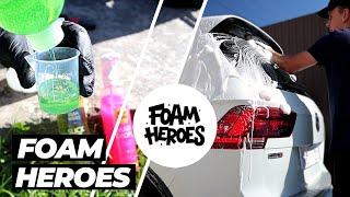 Детейлинг с Foam Heroes. Foam Cap, Slick Ice, Mad Drops