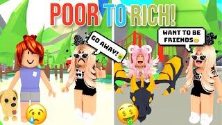 Pretending To Be POOR Then FLEXING On BULLYS In Adopt Me! (ROBLOX)