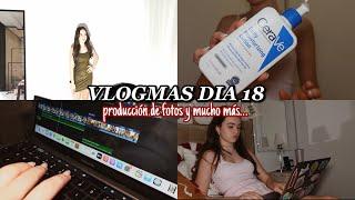 VLOGMAS DÍA 18 | producción de fotos y mucho más