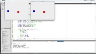 Sending coordinates between 2 players over a network in Java - PART 01