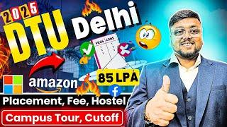 DTU College Review️[2025] | DTU vs NSUT vs IIITD | Cutoff, Placement, Sports, Hostel |DTU Delhi