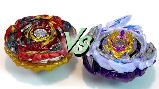 GRUDGE MATCH SHU VS LUI! | World Spriggan .U' 2B VS Rage Longinus .Ds' 3A | Beyblade Burst Sparking