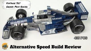 Grand Prix Racer | Mega Bloks Probuilder 3706 - Vintage - Speed Build Review #mega #legoalternative