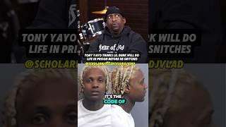 Tony Yayo Thinks Lil Durk Will Do Life In Prison Before Cooperates With Feds #shorts #trending #fyp