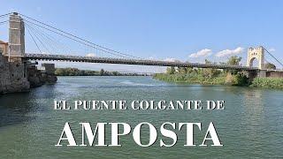 El puente colgante de Amposta