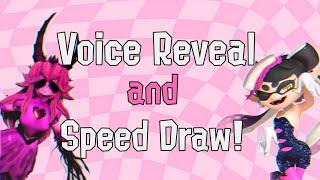 Voice Reveal And The Forest King x Callie Speed Draw!  [Roblox Pillar Chase 2 x Splatoon]