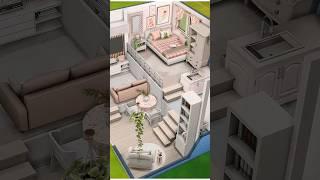 ASMR BUILDING microAPARTMENT (CC)#sims4 #thesims4 #simstok #ts4 #sims #thesims #simsbuild #asmr