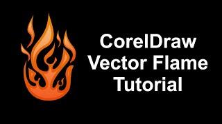 How To Make a Vector Flame Design In Corel Draw