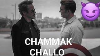 IRONMAN X CAPTAIN AMERICA | EFX EDIT | CHAMMAK CHALLO | WHATSAPP STATUS | EFX GOD ||