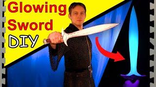 How To Make a Sword That GLOWS! - Sting from Lord of The Rings (DIY)