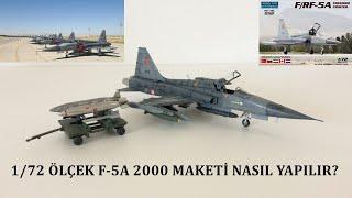 HOBBYTIME 1/72 ÖLÇEK F-5A 2000 MAKETİ YAPIM VİDEOSU