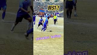 What is ThisFunny Ending after Hard Struggle/#sportscounter #nepalsports #baglungfootball #shorts