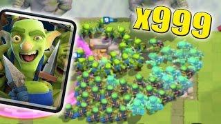 ФАН АТАКА БАНДОЙ ГОБЛИНОВ - ЗАСПАМИЛ ВСЮ КАРТУ!!!Clash Royale