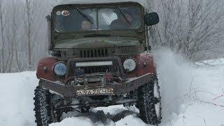 Снежный OFF ROAD лайт часть-1 День Рождения Клуба Монстр 4х4 Прилуки-2019