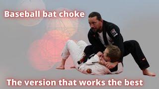 BJJ Baseball Bat Choke (Samurai Choke) | Side Mount