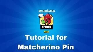 Tutorial for Matcherino Pin