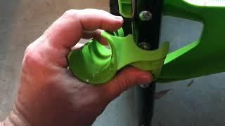 Assembly of a Greenworks 2000psi pressure washer