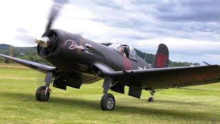 Restored Chance-Vought F4U-5NL Corsair 'Devotion' Takes Flight! | Historic Aircraft Display