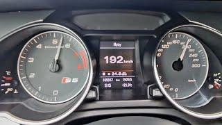 #acceleration  #audis5 #quattro Audi S5 V6T 3.0 TFSI 333HP Sportback acceleration 0-100km/h