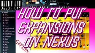 How to put Expansion Packs on to Nexus in Fl Studio ( .nxp , .fxp , ect )